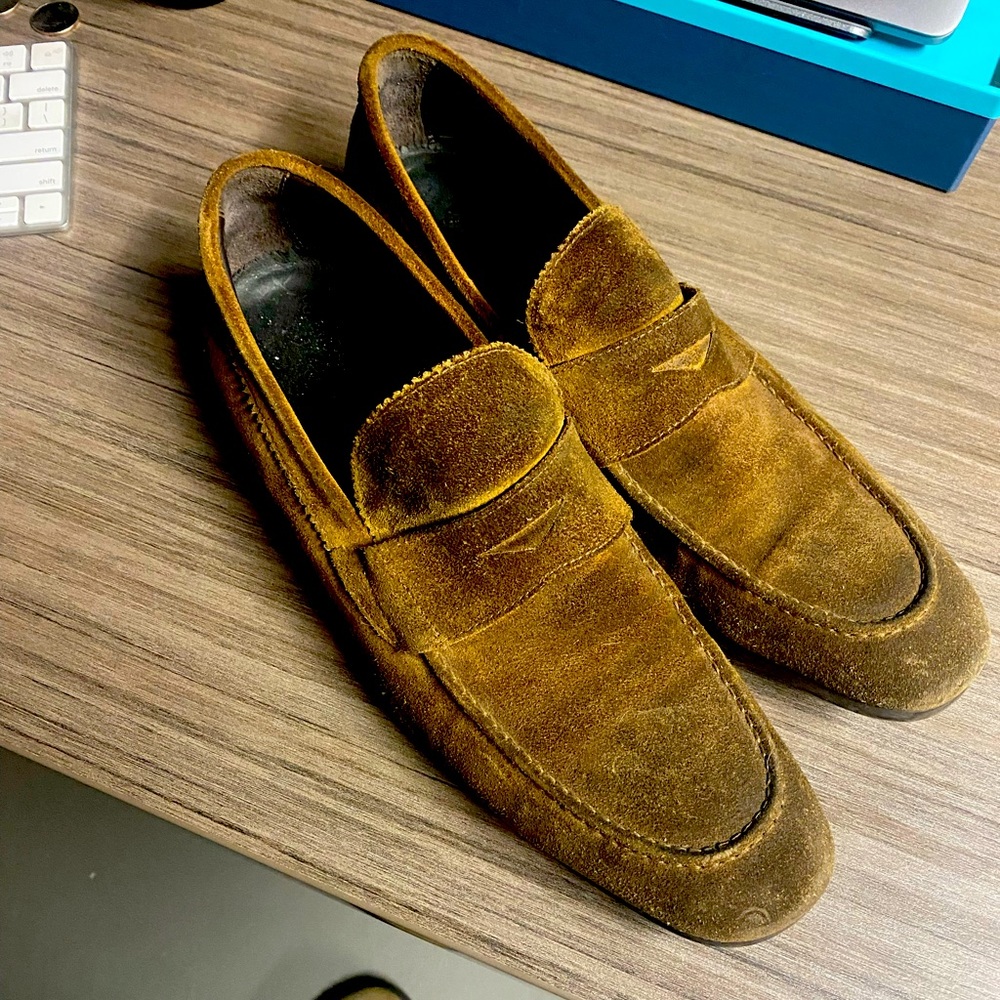 Too Boot suede loafers